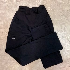 Maternity Scrub Pants Cherokee Workwear Small Black